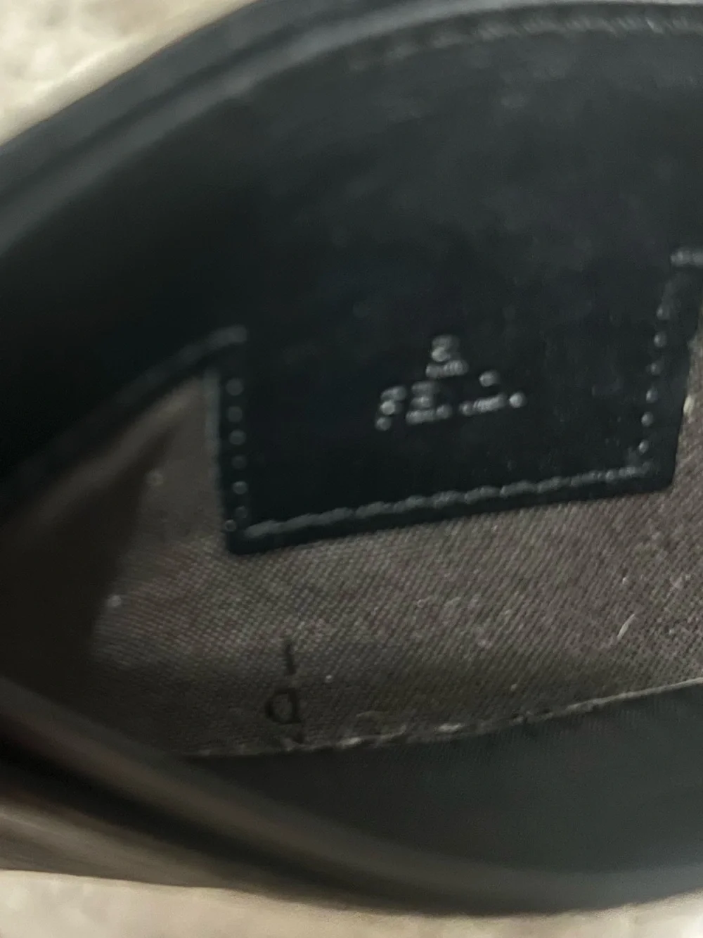 FENDI Zucca Leather Cardholder